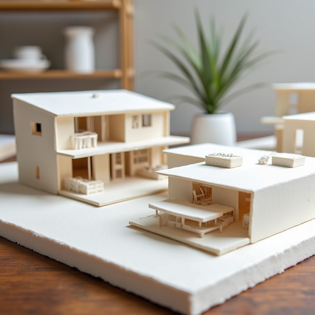 Estudiantes en taller de diseño de interiores